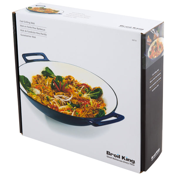 Cast Grilling Wok