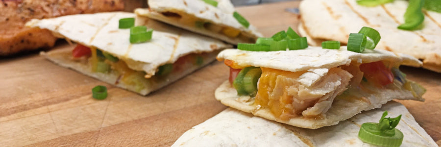 Sörben pácolt csirkés quesadilla