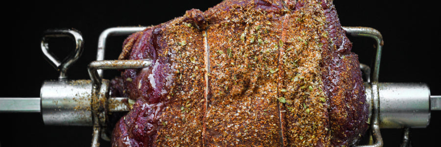 Rotisserie Style Bison Cross Rib Roast