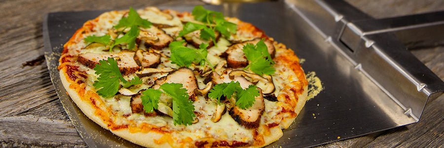 Füstölt kacsás pizza