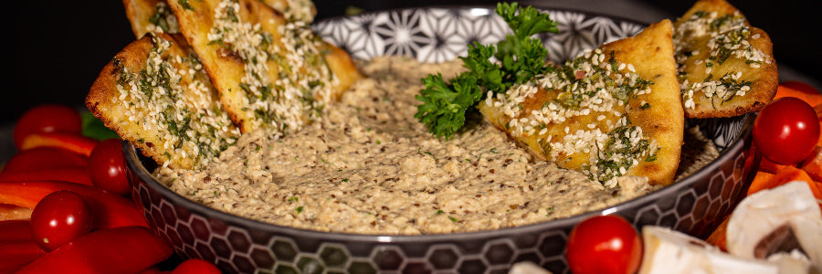 Füstölt baba ganoush