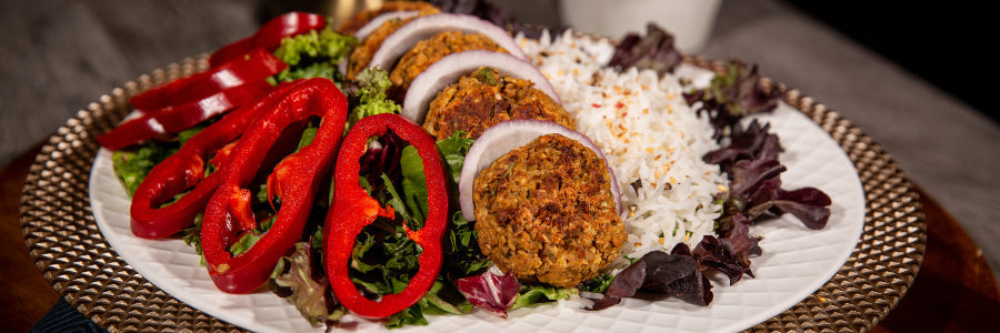 Füstölt falafel