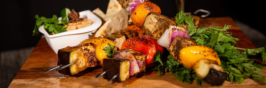 Tandoori tofu nyárs