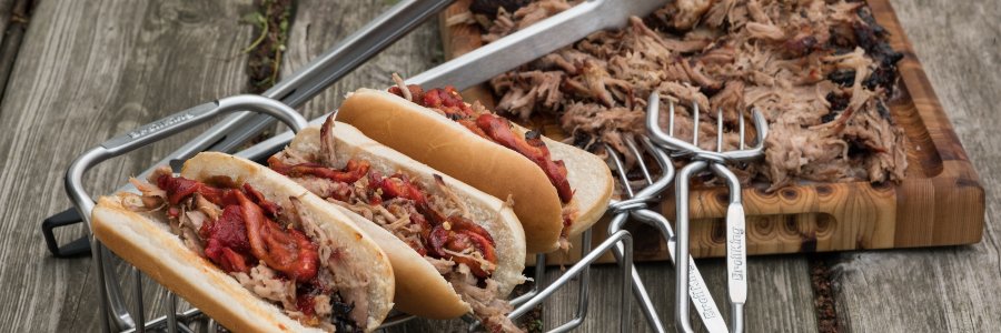 Pulled pork zsemlében