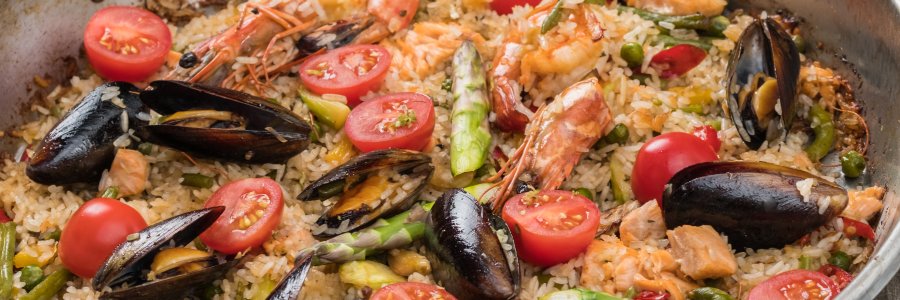 Tenger gyümölcsei paella