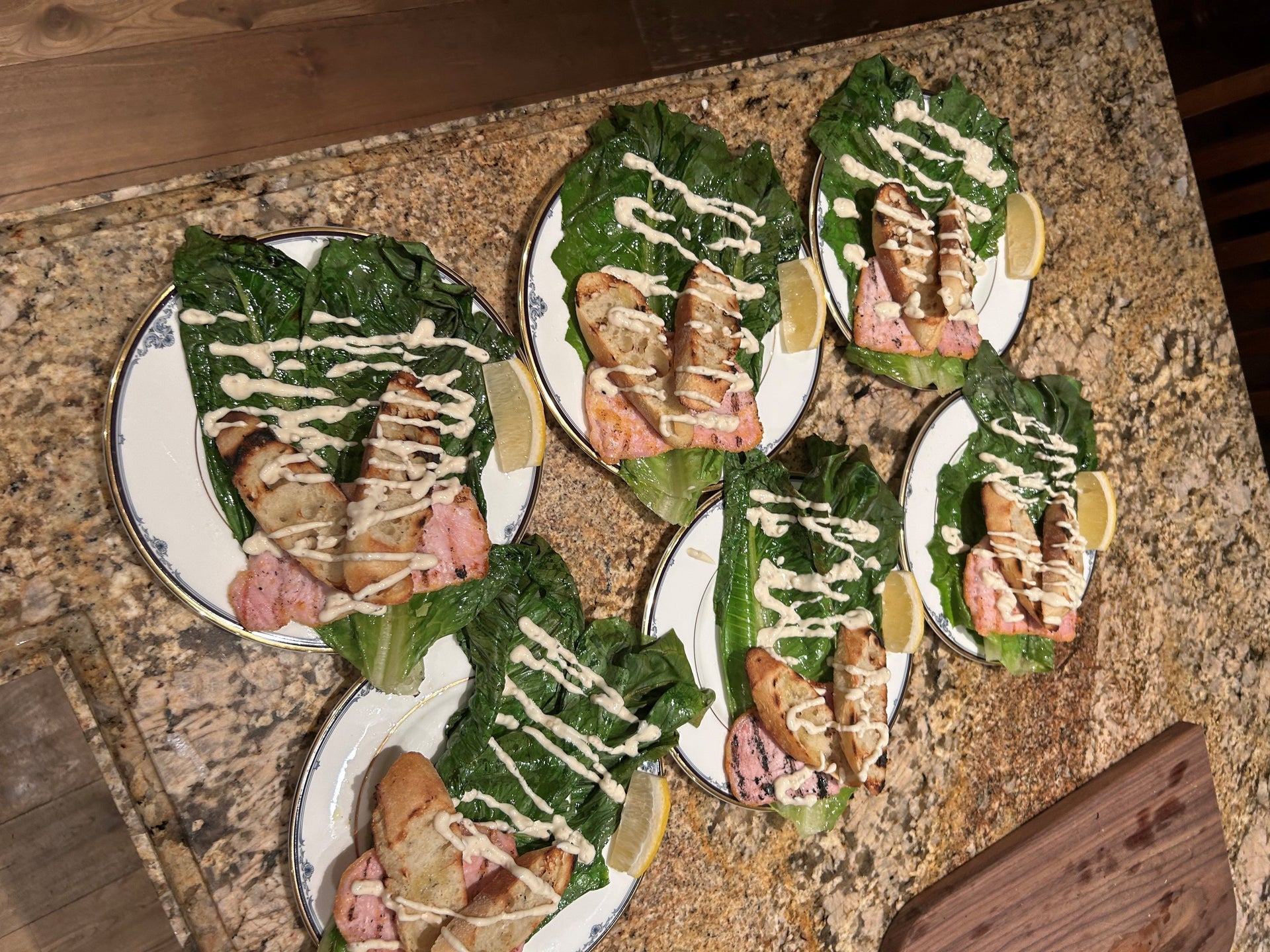 Grillezett cézársaláta