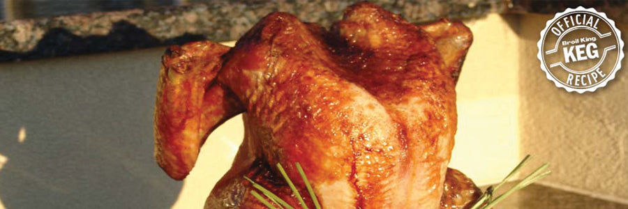 Sörös pulyka (Beer Can Turkey)