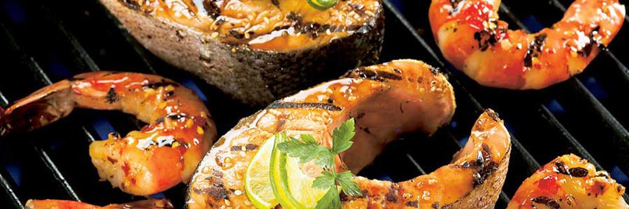 Lazacsteak szezámmaggal és szójaszósszal