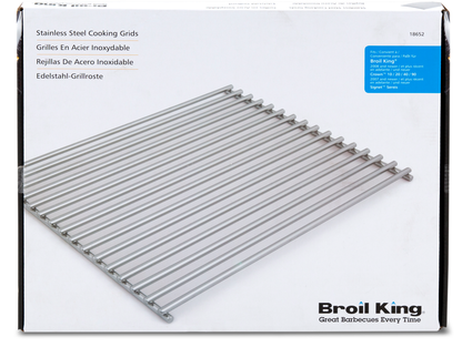 15" X 12.75" Stainless Steel Cooking Grids