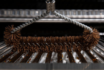 Tri-head Palmyra Grill Brush