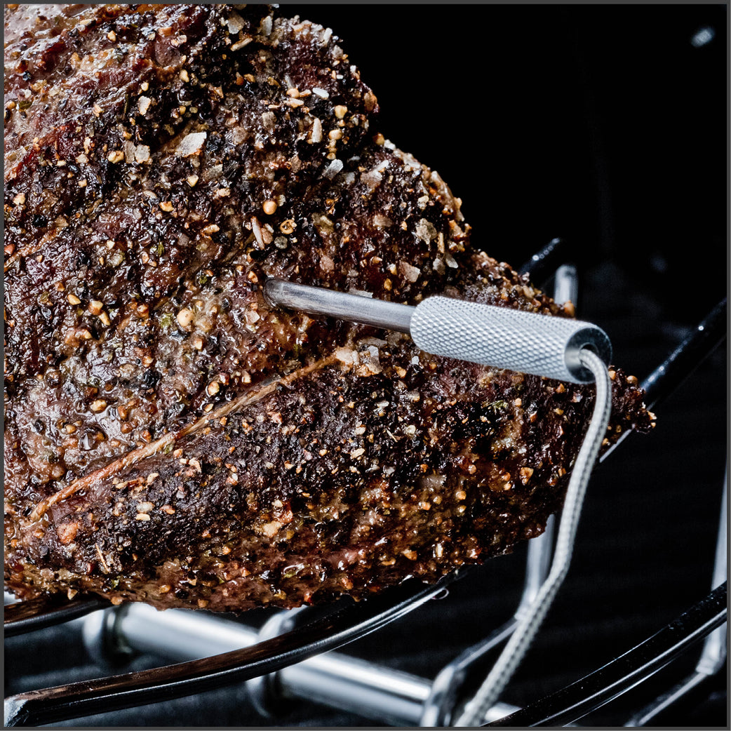 Two supplied meat probes