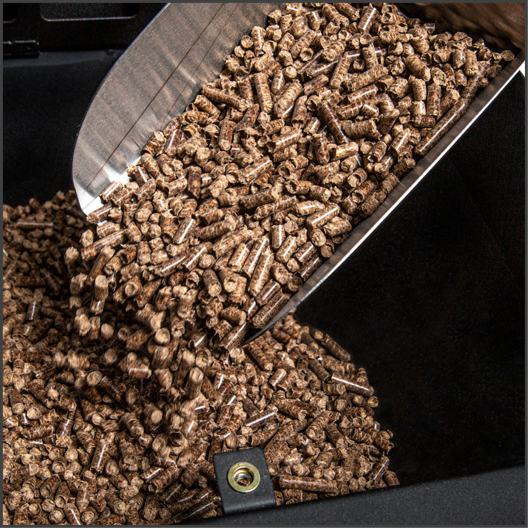 22-pound pellet hopper