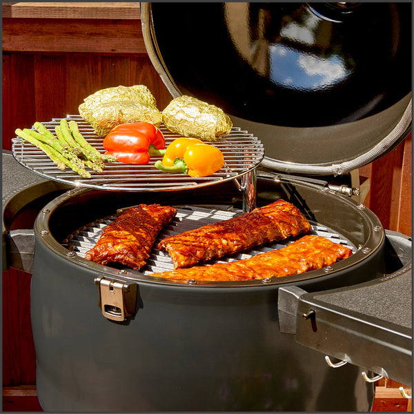 Broil King Keg 5000: estante abatible